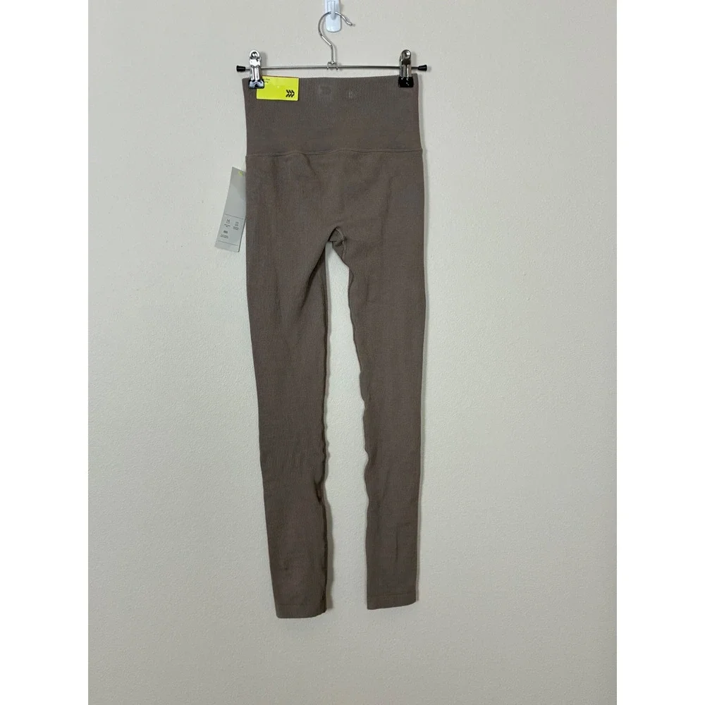 NWT All In Motion Tan High-Rise Leggings‎ Leggings Women's Size XS (C5)